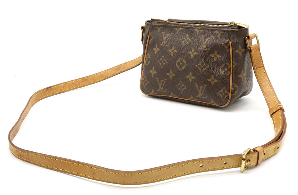Louis Vuitton Vivacite Bag Monogram Crossbody Shoulder Bag Brown